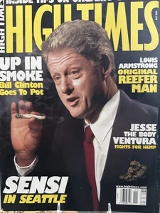 HIGH TIMES Magazine Nov. 1998 Issue 279 BILL CLINTON Jesse The Body Ventura WWF - Picture 1 of 1