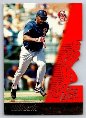 Baseball 1996 Topps Laser #102 Chili Davis California Angels - Image 1 of 2
