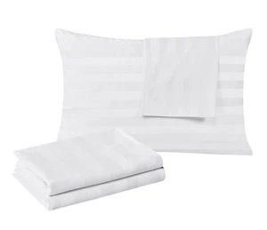 100% Egyptian Cotton King Pillow Protectors Set of 2, 400 Thread Count Sateen... - Picture 1 of 8
