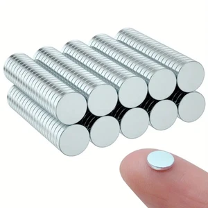 50 x imanes de neodimio N52 discos magnéticos Ø10x1 mm Power Stark disco magnético - Imagen 1 de 10