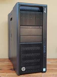 HP Z840 Workstation, 2x Xeon E5-2687W V4 (24C,48T) 64GB RAM, NVMe+SSD, Win11 Pro - Picture 1 of 11