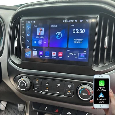 For 2015-2018 Chevrolet Colorado GMC Canyon CarPlay GPS Car Stereo Radio 8 Core - Image 1 of 4