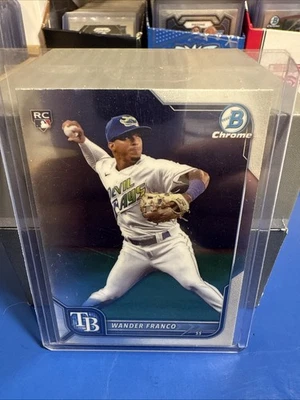 2022 Bowman Chrome - Wander Franco #10 (RC) - Image 1 of 2