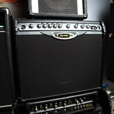 Line 6 Spider II 112 Electric Guitar Amplifier Digital Modeling Guitar Combo Amp - Image 1 of 4