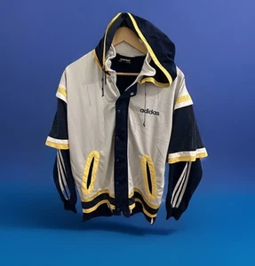 Adidas Windbreaker Jacke Size L 🏸🏸 Retro Vintage Track JACKET 90er 90s 00er - Bild 1 von 14