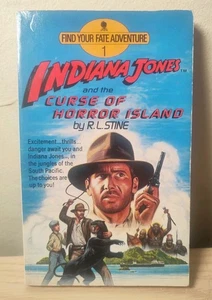 Indiana Jones and the Curse of Horror Island, Find Your Fate #1 Book R.L. Stine - Imagen 1 de 2