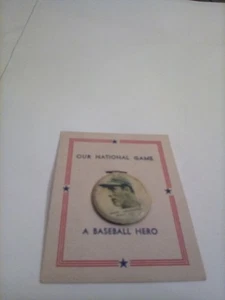 1938 PM8 Our National Game Pins Tarjeta Salón de la fama Hank Greenberg - ENVÍO GRATUITO - Imagen 1 de 2