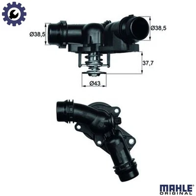 THERMOSTAT COOLANT TM 13 97 FOR BMW 5/E39/E6/E66/E67/Z4/Roadster/E8/E61/E60/X - Image 1 of 4