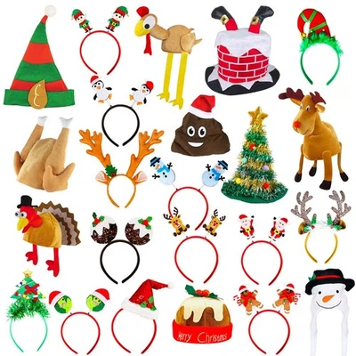 BLUE PLANET FANCY DRESS Christmas Novelty Hat Fancy Dress Festive Hats Xmas Party Santa Elf Reindeer.