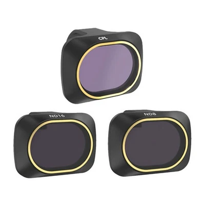 ND-PL/UV/CPL/ND/Night Optical Glass Lens Filter Set For DJI Mavic Mini 2 Drone - Image 1 of 4