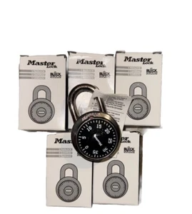 Menge 5 Zahlen Vorhängeschlösser Master Lock Block Schutz Neu mit Box - Bild 1 von 2