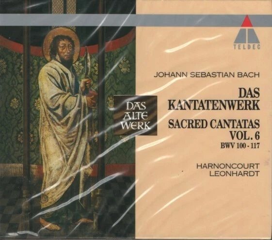 Bach: Das Kantatenwerk  Vol. 6 - Harnoncourt, Leonhardt - Teldec 6 CD neu/OVP - Bild 1 von 2