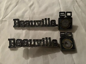 1973-1978 Chevrolet Beauville 20 Van Fender Emblem New Old Stock Never Used. - Picture 1 of 2