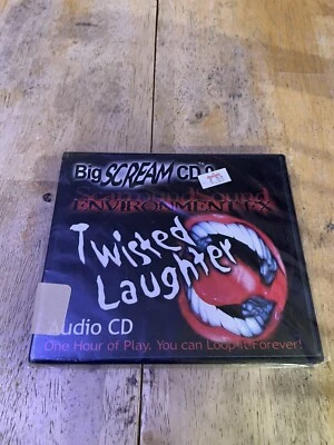 Big Screams 9 (CD) Twisted Laughter Environmental FX Halloween Sounds NEW - Image 1 of 3