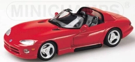 Dodge Viper Coupe' 1993 Red 1:43 Model MINICHAMPS - Immagine 1 di 1