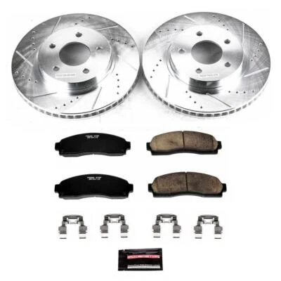 PowerStop Disc Brake Kit - Front - Fits Chevrolet Equinox 2005-2006, Pontiac Tor - Image 1 of 4