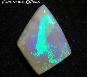 6,4ct. Gemma Solido Scuro Opale Brillante Türkis-grüne Trama! Video - Picture 1 of 5