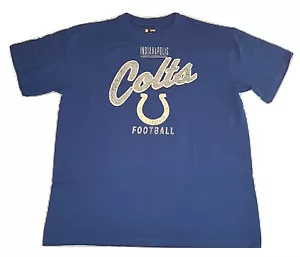 Indianapolis Colts Tee Big and Tall T-Shirt NFL Team Apparel - Picture 1 of 1