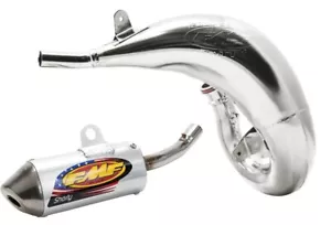 NEW FMF YZ125 Yamaha 2022-2025 Fatty Exhaust Pipe & Powercore 2 silencer - Picture 1 of 3