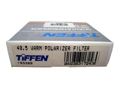 Tiffen Warm Polarizer Filter 40.5 mm Filter Ring - Image 1 of 4