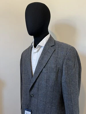 Preciosa chaqueta de tweed Hackett Marling & Evans Tattersall a cuadros nueva con etiquetas precio de venta sugerido por el fabricante 700 GBP Foto 1 de 4