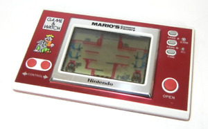 Vintage Nintendo Game and Watch Mario's Cement Factory 1983 ML-102 Tested