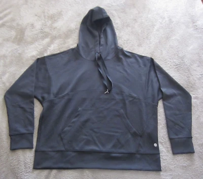 Apana Yoga Lifestyle Women's Black Large Hooded Jacket Hoodie Pullover - Image 1 of 4