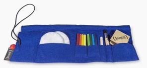 Seccorell Filz-Rolltasche 8 Farbstifte und Zubehör