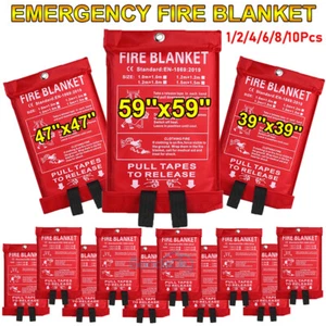 XXL Fire Blanket - Premium Home Fire Emergency Extinguisher Blankets - Wholesale - Picture 1 of 25