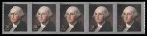 US 4512 George Washington 20c coil strip 5 MNH 2011 - Picture 1 of 1