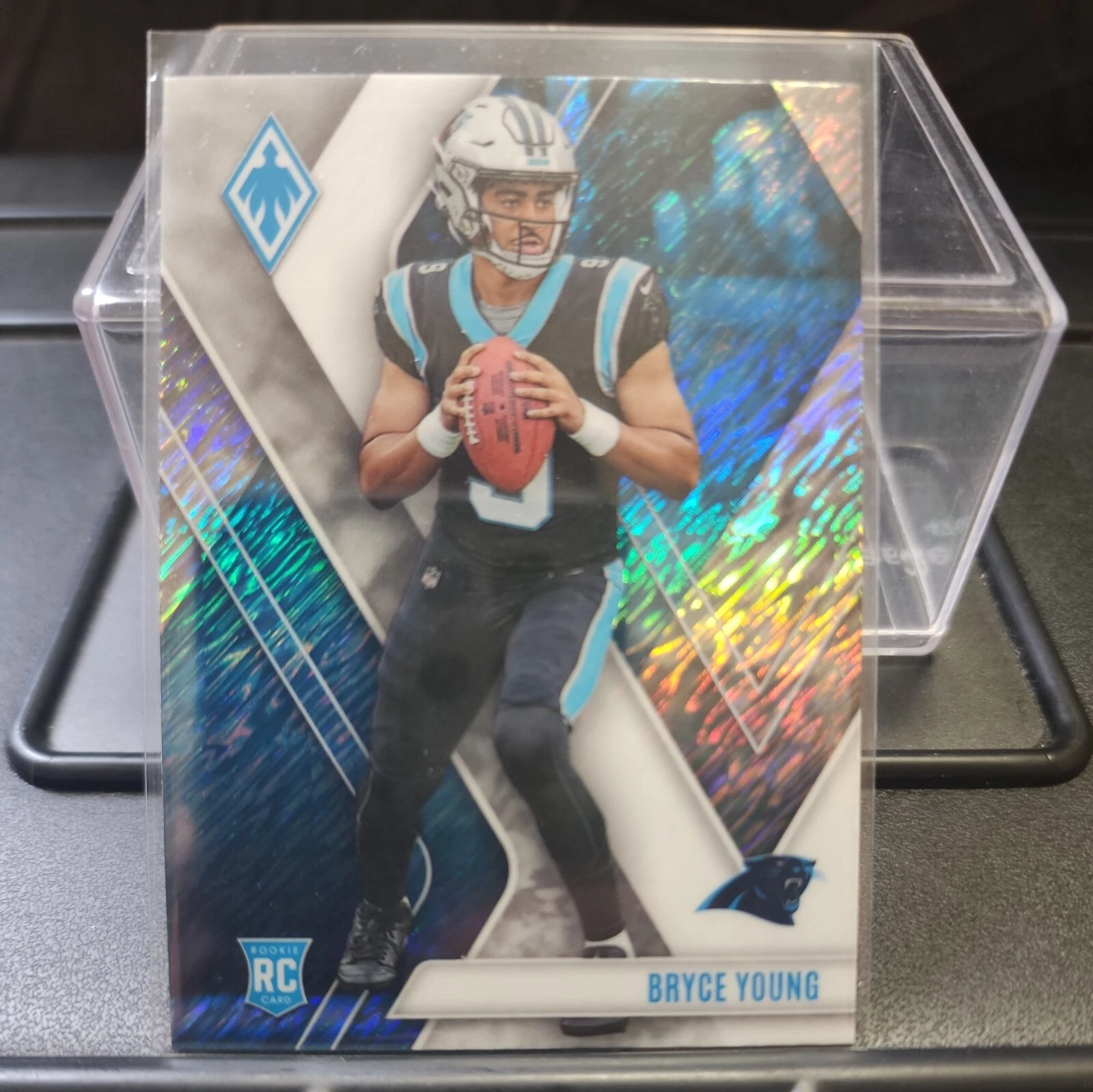 2023 Phoenix BRYCE YOUNG White Shimmer RC Rare Carolina Panthers QB SSP card#101
