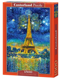 Puzzle 1500 elementów. Świętowanie w Paryżu - Photo 1/1