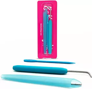 Beknitting Loom Knitting Pen Tool & Crochet Hook for Beginners Adults & Kids - D - Picture 1 of 12