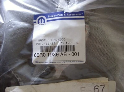 FUNDA ASIENTO DELANTERO ORIGINAL MOPAR 6ER01DX9AB JEEP CHEROKEE PARTE SUPERIOR TRASERA TRAILHAWK Foto 1 de 4