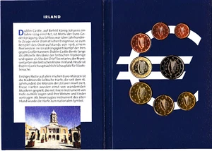 Irland EURO KMS 2002 prägefrisch im Folder feinste Erhaltung - Bild 1 von 2