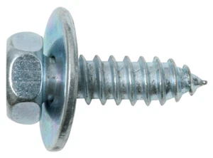 Blechschrauben mit Scheibe Sechskantkopf verzinkt 6,3 x 16 DIN 6901 50 Stück - Bild 1 von 3