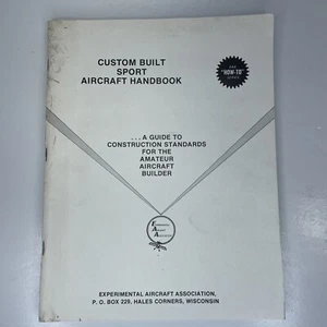 Vintage 70s EAA Custom Built Sport Aircraft Handbook, "How-To" Series  - Picture 1 of 8