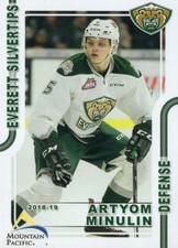 2018/19 Everett Silvertips - ARTYOM MINULIN [Metallurg Magnitogorsk] KHL