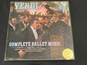 Verdi: Complete Ballet Music for I Lombardi, Il Trovatore, Otello Vinyl Box Set - Picture 1 of 8