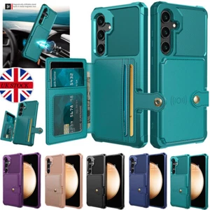 For Samsung Galaxy A55 A35 A25 A15 A05S A36 A56 Case Wallet Card Holder Cover - Picture 1 of 53