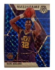 KARL MALONE 2019-20 Panini MOSAIC HALL OF FAME BLUE PRIZM MOSAIC #34/99 - Picture 1 of 4
