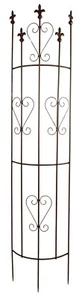 Halbrundes Rankgitter Jesolo ca. 147 cm - Gartendekoration - Bild 1 von 2