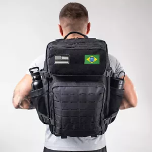 50L Large Military Tactical Backpack Men Army Molle Bag Rucksack Survival Pack - Picture 1 of 20