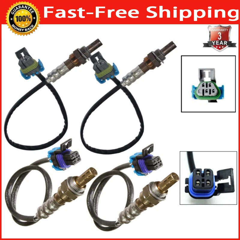 4pcs Oxygen O2 Sensor For 2006 Chevrolet Tahoe Avalanche/Silverado/Suburban 1500 - Image 1 of 4