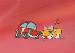 Hanna-Barbera Wheelie and the Chopper Bunch Color Model Cel, Background  HB 1974 - Picture 1 of 4