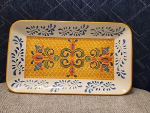 Laurie Gates California Designs Tierra Serving Platter - Picture 1 of 7