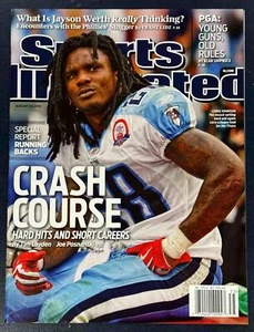 2010 NEWSSTAND SPORTS ILLUSTRATED MAGAZINE CHRIS JOHNSON TITANS NO LABEL - Picture 1 of 2