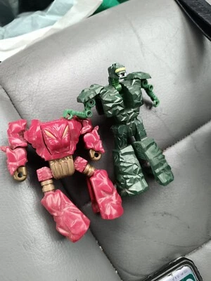 2 VINTAGE ROCK LORDS by TONKA Bandai BRIMSTONE Anni 80 GOBOTS Tombstone - Immagine 1 di 4