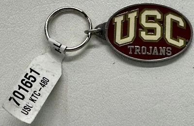 USC Trojans Souvenir Key Chain Made In USA By Bergamot KTC-480 - Image 1 of 4
