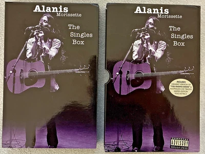 Atlantis Morissette - The Singles Box -  4 Compact Discs SET + Bootlek * 1996 * - Bild 1 von 4